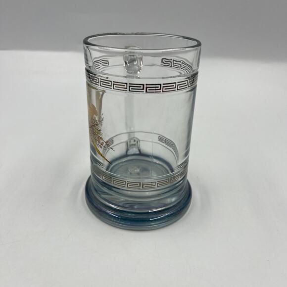 Vintage Princess House Pheasant Crystal Stein Mug Beer Sportsman Fowl Hunting - Picture 9 of 9